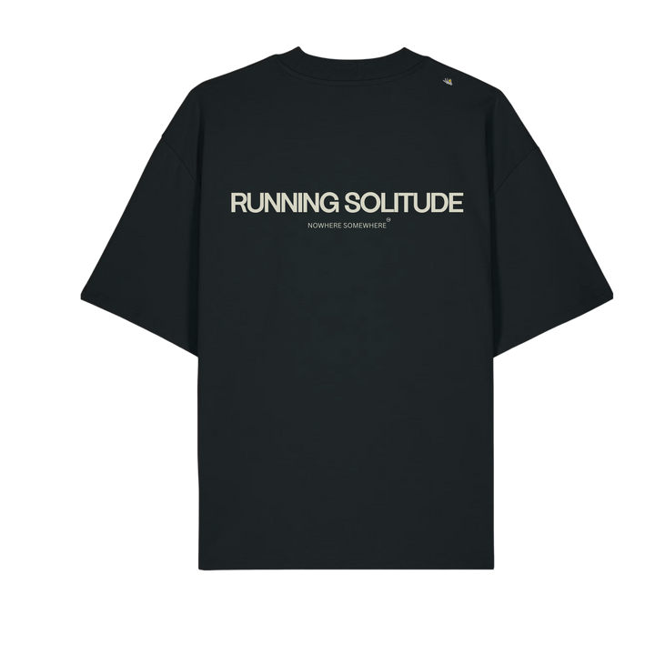 Nowhere Somewhere Running Solitude Tee with graphic print