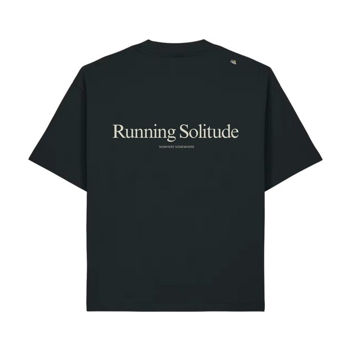 Nowhere Somewhere Running Solitude Tee with graphic print