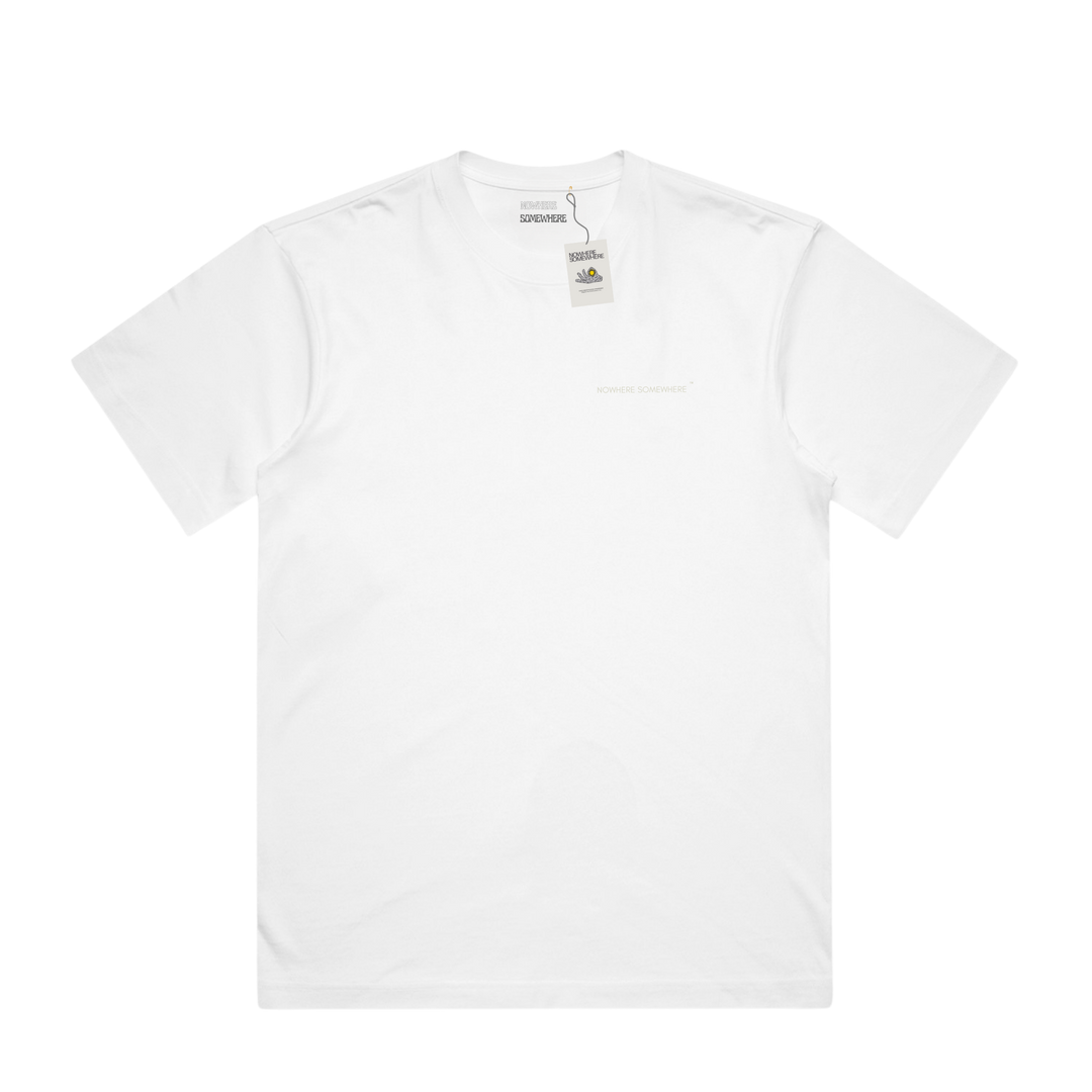 Nowhere Somewhere The Stealth Nowhere Tee with graphic print