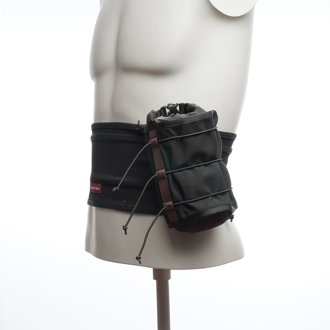 T2 - Option Waterproof Pouch designed for the T2 Ultra Belt, featuring a quick release system and waterproof protection.
