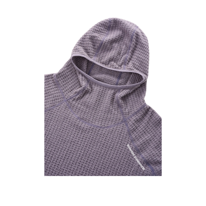 Nowhere Somewhere THERMOLITE® Tech Fleece in low purple