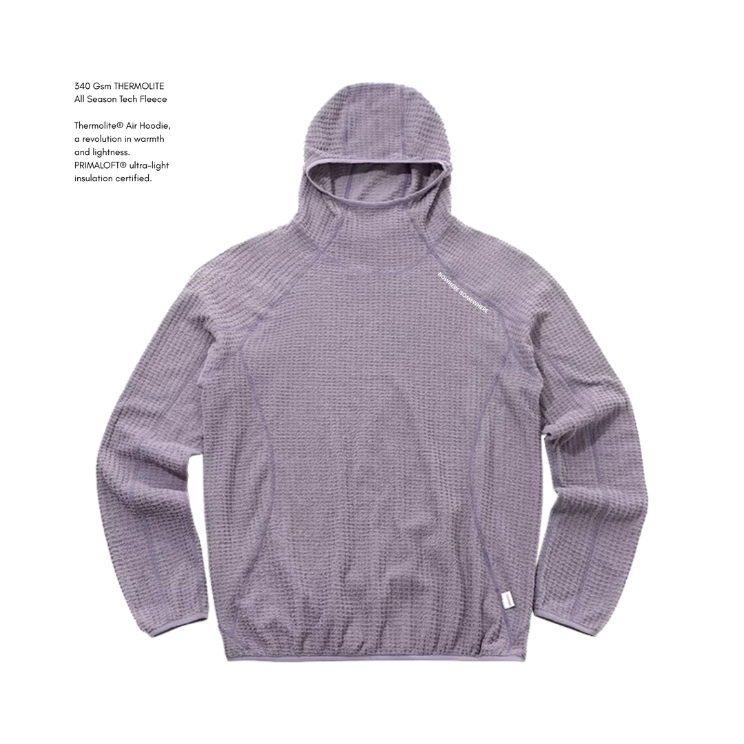 Nowhere Somewhere THERMOLITE® Tech Fleece in low purple