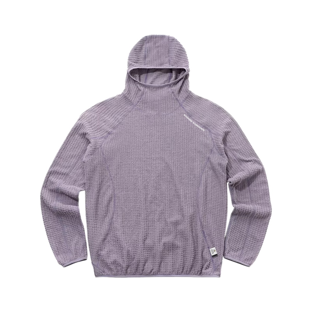 Nowhere Somewhere THERMOLITE® Tech Fleece in low purple